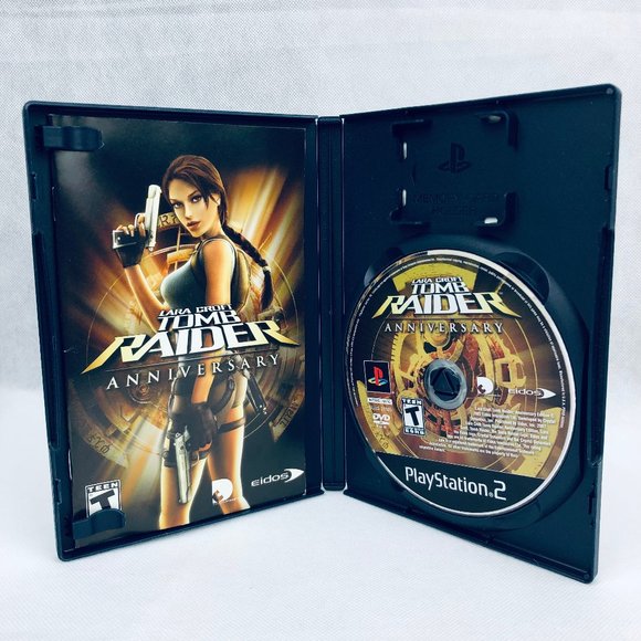 PS2 PlayStation 2 Lara Croft Tomb Raider Anniversary NTSC U/C includes Manual - Picture 3 of 7